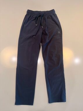 Free Fly Apparel Navy Drawstring Jogger Pants! Boys 7-8 excellent condition